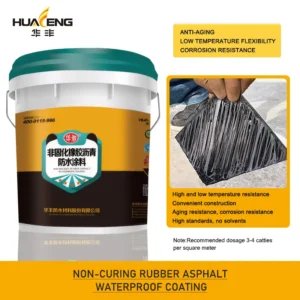 Non-Curing Rubber Asphalt Waterproof Coating