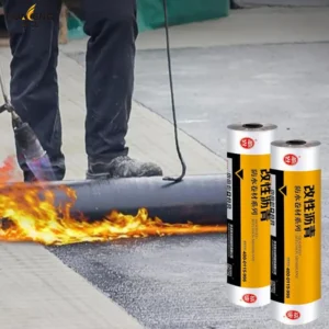 China Supplier Modern SBS 3-5mm Fire-Baked Asphalt Waterproofing Membrane Roll 1m X 10m for Construction